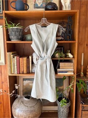 Arcteryx Linen Blend Wrap Dress M